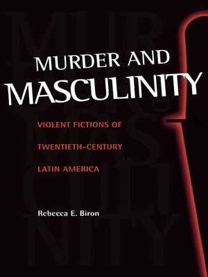 cover image of Murder and Masculinity
